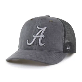 Alabama Crimson Tide '47 Boné Trucker Tingido, Corte Descontraído