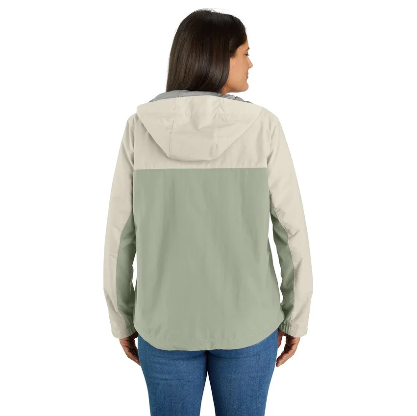 Anorak Rockford leve e resistente à água para mulher - Casaco Rain Defender