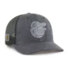 Baltimore Orioles '47 Boné Trucker Tingido, Corte Descontraído