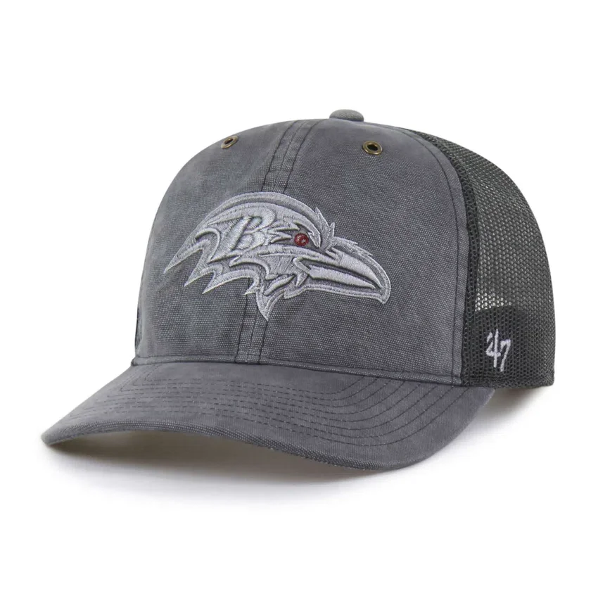 Baltimore Ravens '47 Trucker Tingido, Corte Descontraído