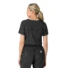 Blusa de trabalho feminina com estampado para usar por dentro das calças