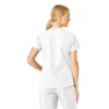Blusa de trabalho feminina Force Essentials com decote em V