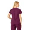 Blusa de trabalho feminina Force Essentials com decote em V