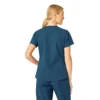 Blusa de trabalho feminina Force Essentials com decote em V