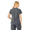 Blusa de trabalho feminina Force Essentials com decote em V