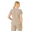 Blusa de trabalho feminina Force Essentials com decote em V
