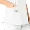 Blusa de trabalho feminina Force Essentials com decote em V