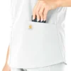 Blusa de trabalho feminina Force Essentials com decote em V