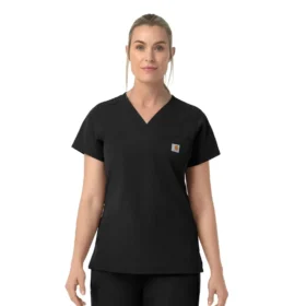 Blusa de trabalho feminina Rugged Flex Fld com decote em V