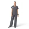 Blusa de trabalho feminina Rugged Flex Fld com decote em V