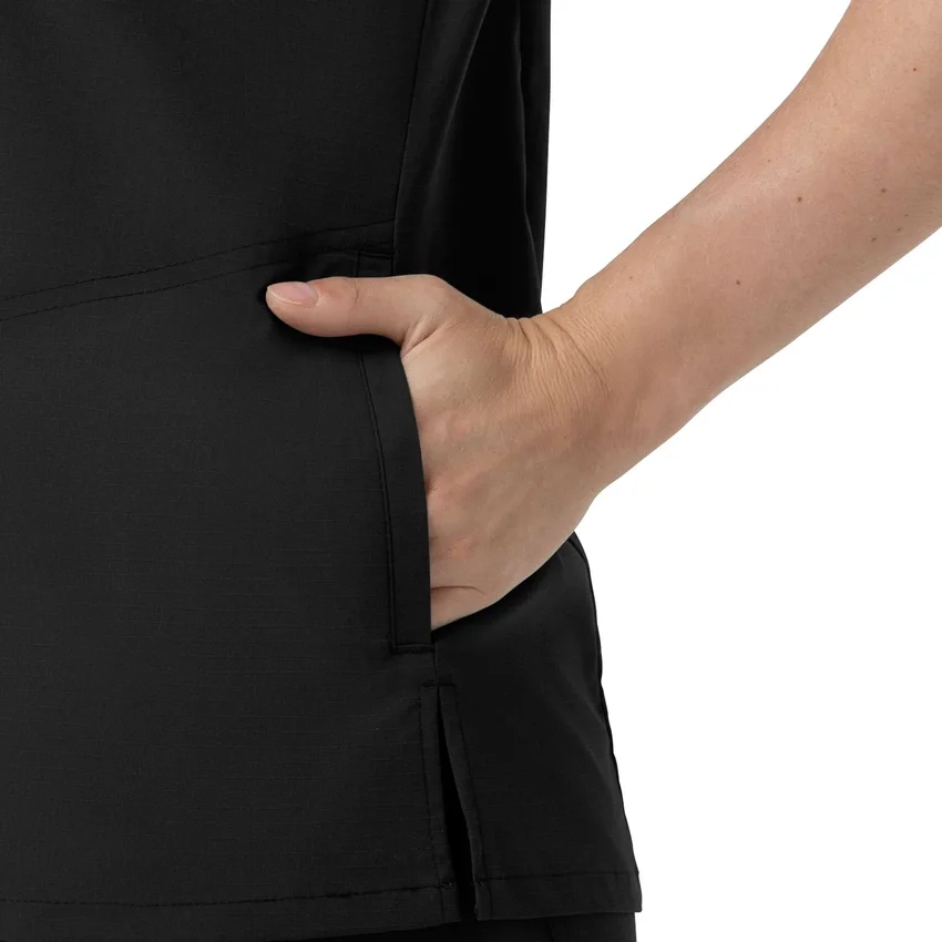 Blusa de trabalho feminina Rugged Flex Fld com decote em V