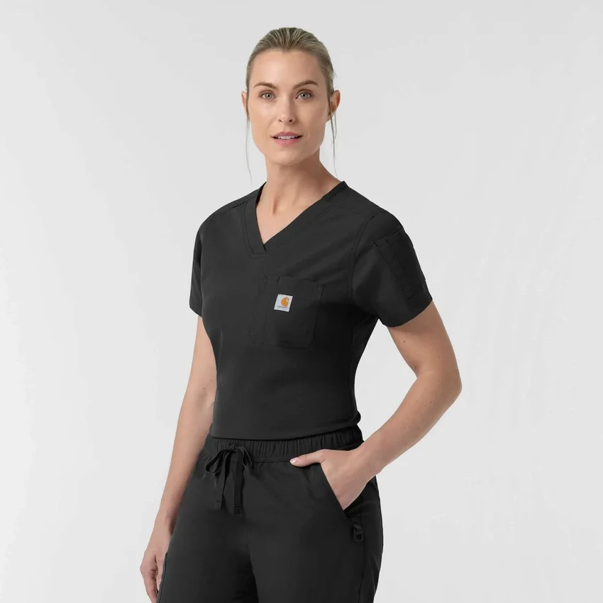 Blusa de trabalho feminina Rugged Flex Fld para enfiar nas calças