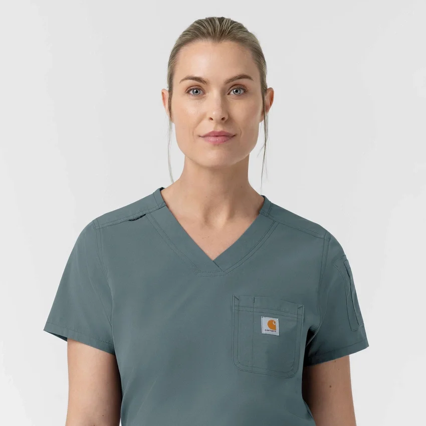 Blusa de trabalho feminina Rugged Flex Fld para enfiar nas calças