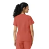 Blusa de trabalho Force Cross-Flex com painéis de malha para mulher