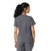 Blusa de trabalho Force Cross-Flex com painéis de malha para mulher