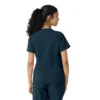 Blusa de trabalho Force Cross-Flex com painéis de malha para mulher