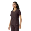 Blusa de trabalho Force Cross-Flex com painéis de malha para mulher
