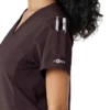Blusa de trabalho Force Cross-Flex com painéis de malha para mulher