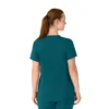 Blusa de trabalho pré-natal Henley Force Essentials para mulher
