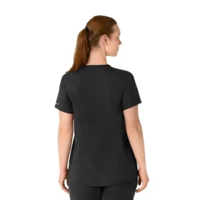 Blusa de trabalho pré-natal Henley Force Essentials para mulher