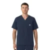 Blusa médica com decote em V em tecido Ripstop Rugged Flex Fld