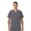 Blusa médica com decote em V em tecido Ripstop Rugged Flex Fld