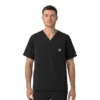 Blusa médica com decote em V em tecido Ripstop Rugged Flex Fld