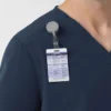 Blusa médica com decote em V em tecido Ripstop Rugged Flex Fld
