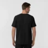 Blusa médica de malha Force Cross-Flex com gola redonda