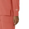Blusa médica de manguitos longos com gola redonda Force Cross-Flex para mulher