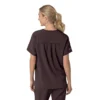 Blusa médica feminina Force Cross-Flex com decote em V oversized