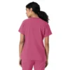 Blusa médica feminina Force Cross-Flex com gola redonda