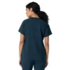 Blusa médica feminina Force Cross-Flex com gola redonda