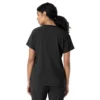 Blusa médica feminina Force Cross-Flex com gola redonda
