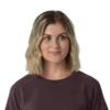Blusa médica feminina Force Cross-Flex com gola redonda