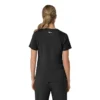 Blusa médica feminina Force Cross-Flex com painéis elásticos e decote em V
