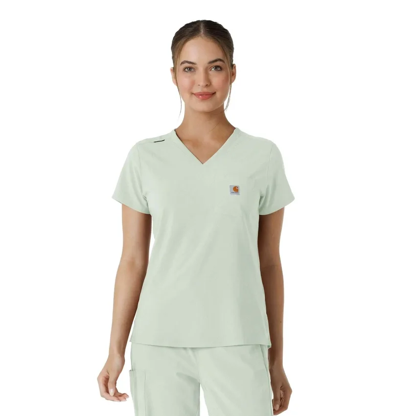 Blusa médica feminina Force Cross-Flex para usar por dentro