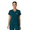 Blusa médica feminina Force Cross-Flex para usar por dentro