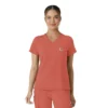 Blusa médica feminina Force Cross-Flex para usar por dentro