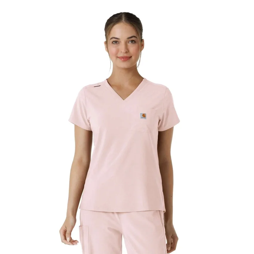 Blusa médica feminina Force Cross-Flex para usar por dentro
