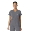 Blusa médica feminina Force Cross-Flex para usar por dentro