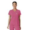 Blusa médica feminina Force Cross-Flex para usar por dentro