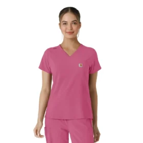Blusa médica feminina Force Cross-Flex para usar por dentro