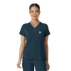 Blusa médica feminina Force Cross-Flex para usar por dentro