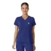Blusa médica feminina Force Cross-Flex para usar por dentro