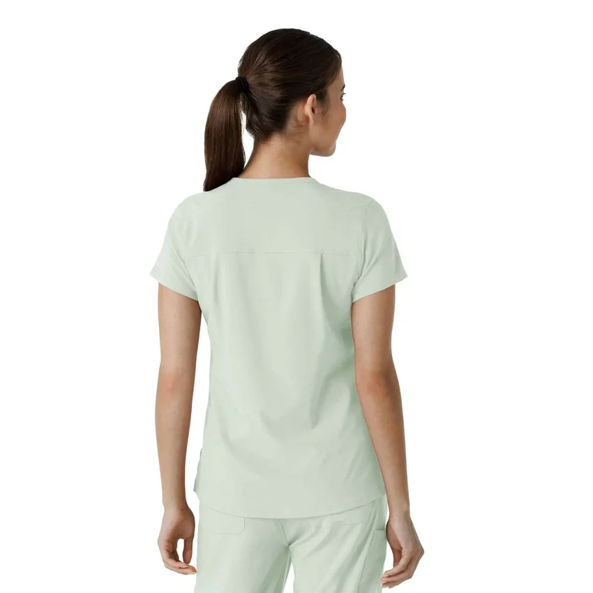 Blusa médica feminina Force Cross-Flex para usar por dentro