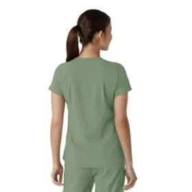 Blusa médica feminina Force Cross-Flex para usar por dentro