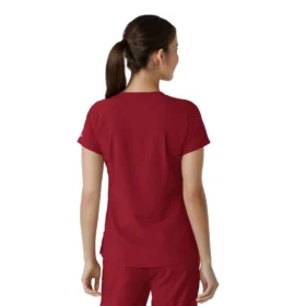 Blusa médica feminina Force Cross-Flex para usar por dentro