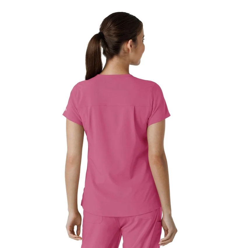 Blusa médica feminina Force Cross-Flex para usar por dentro