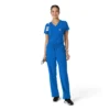Blusa médica feminina Force Cross-Flex para usar por dentro